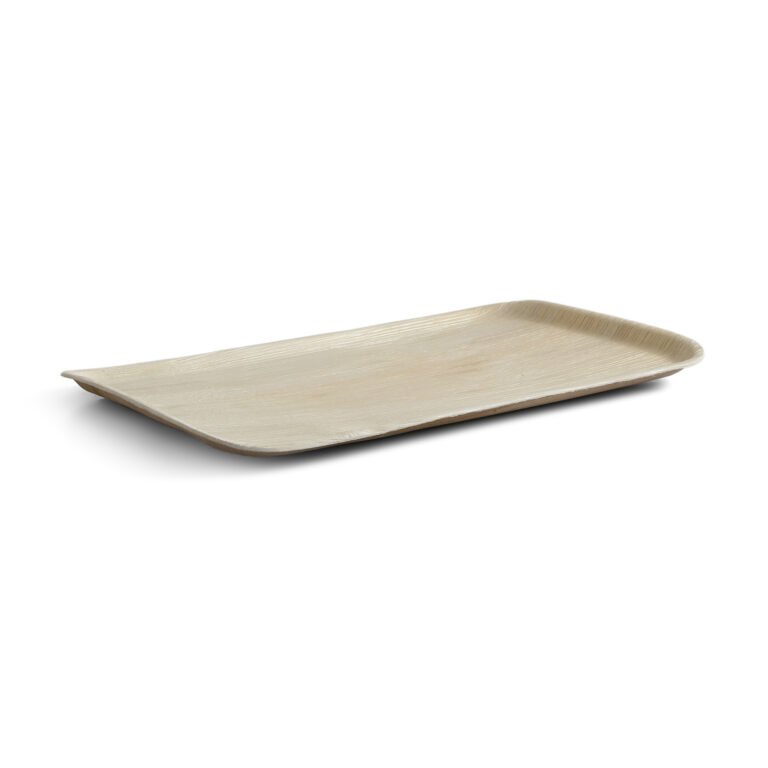 15.5″ x 10″ Large Serving Tray - Areca Palm Leaf