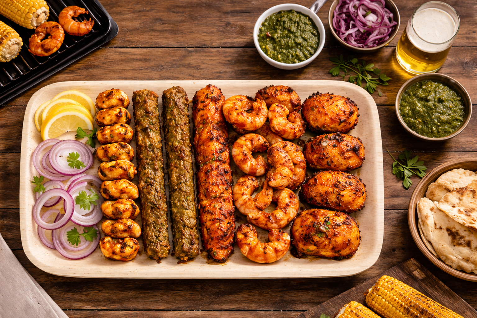 15.5-inch Large Serving Tray