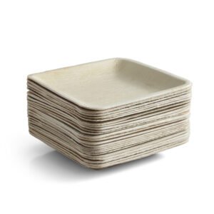 6″ Square Starter Plate (1 Carton / 300 Plates)