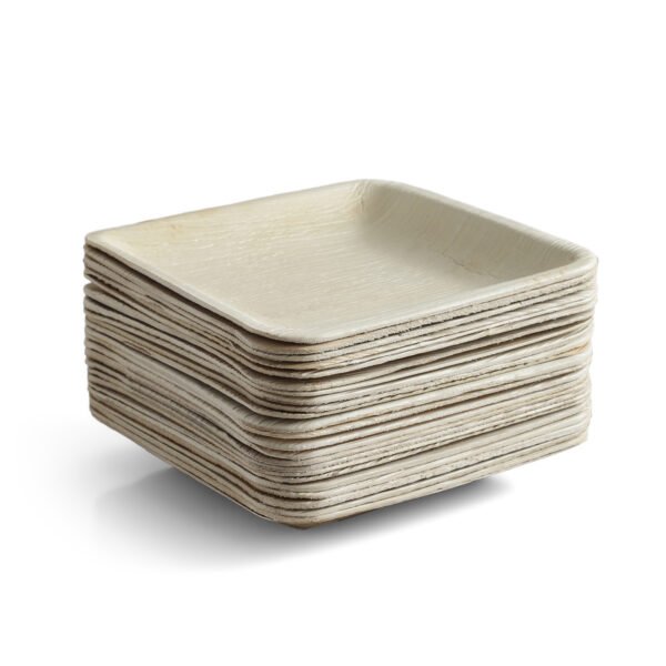 6″ Square Starter Plate (1 Carton / 300 Plates)