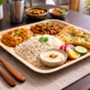 9″ Square Dinner Plate (1 Carton / 300 Plates)