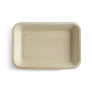 9″ × 6″ Deep Rectangular Tray (1 Carton / 200 Trays)
