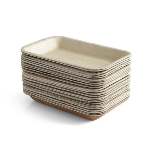 9″ × 6″ Deep Rectangular Tray (1 Carton / 200 Trays)